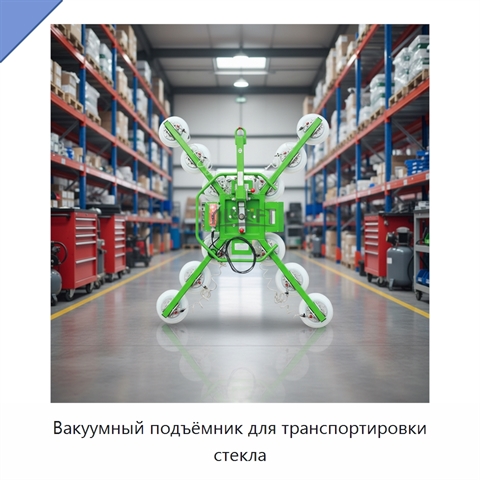 Вакуумный подъёмник для транспортировки стекла