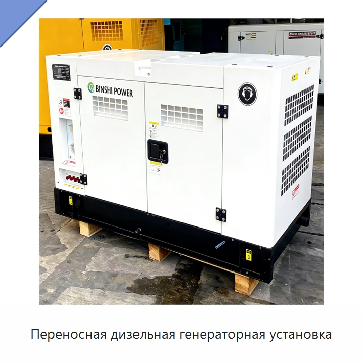 Переносная дизельная генераторная установка — Дизельные генераторы