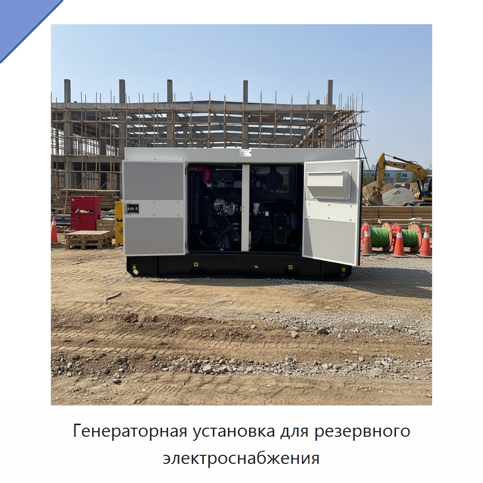 Генераторная установка для резервного электроснабжения — Дизельные генераторы
