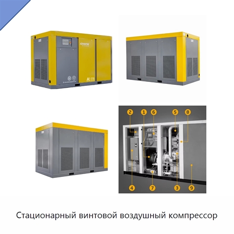 Стационарный винтовой воздушный компрессор