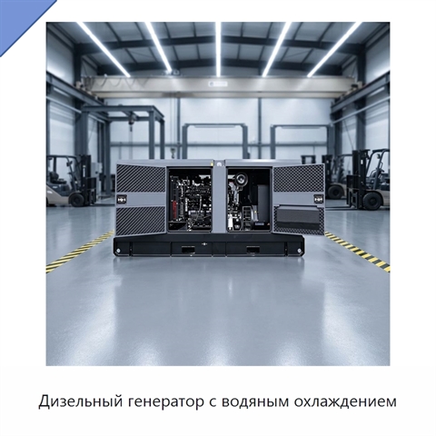 Дизельный генератор с водяным охлаждением