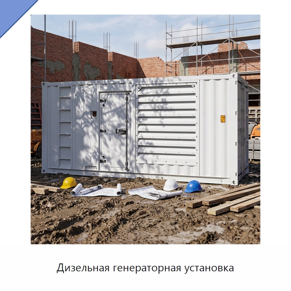 Дизельная генераторная установка — Дизельные генераторы