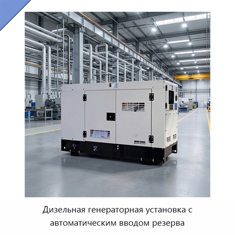 Дизельная генераторная установка с автоматическим вводом резерва