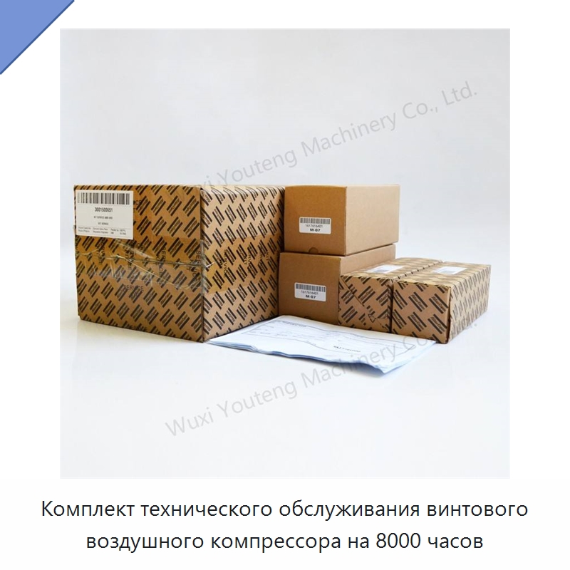 Комплект технического обслуживания винтового воздушного компрессора на 8000 часов — Запчасти для промышленных компрессоров