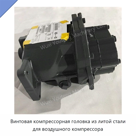 Винтовая компрессорная головка из литой стали для воздушного компрессора