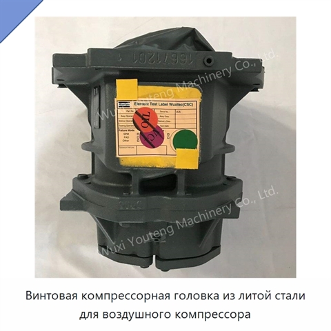 Винтовая компрессорная головка из литой стали для воздушного компрессора