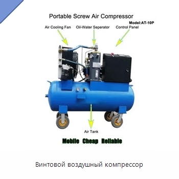 Винтовой воздушный компрессор