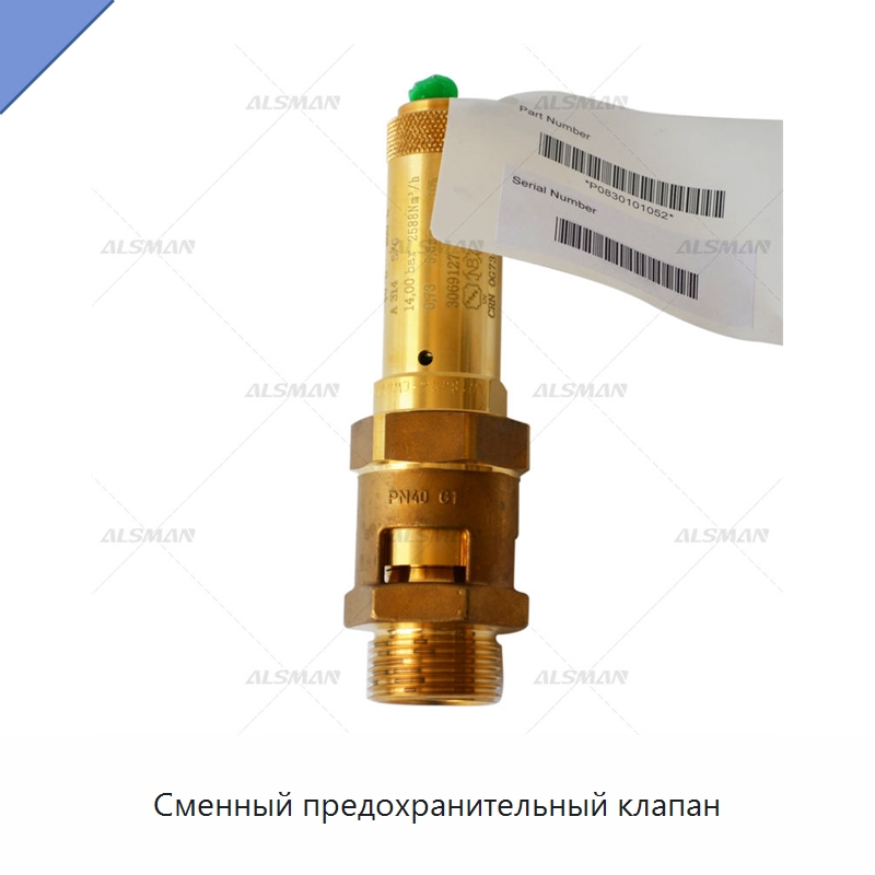 Сменный предохранительный клапан — Запчасти для промышленных компрессоров