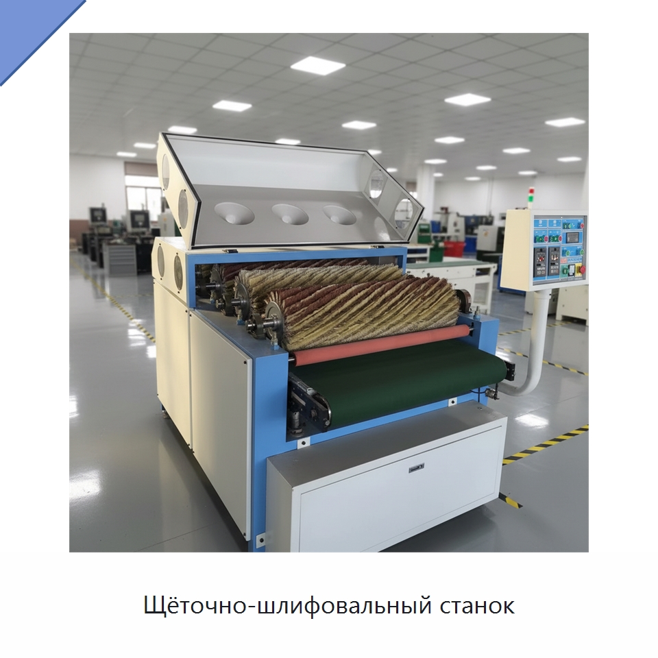 Щёточно-шлифовальный станок — Специальное деревообрабатывающее оборудование
