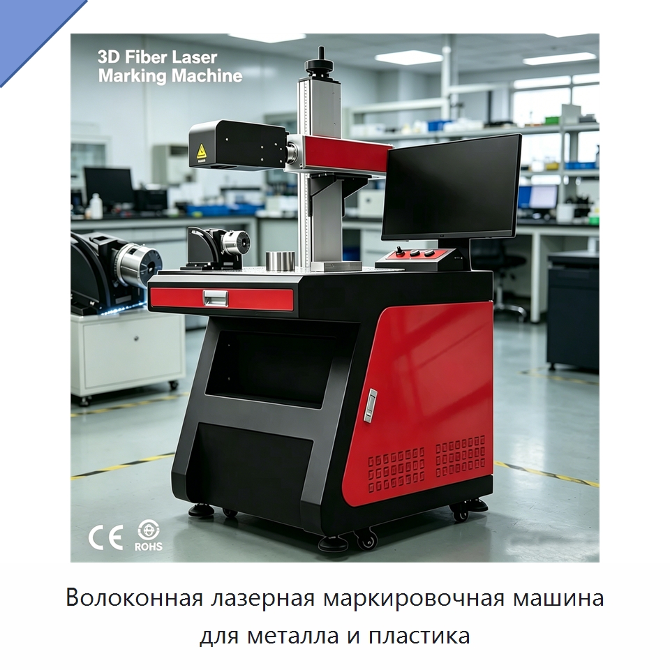 Волоконная лазерная маркировочная машина для металла и пластика — Лазерные маркировочные станки