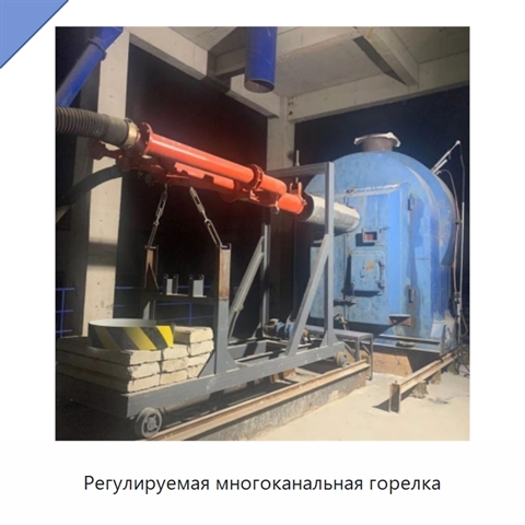Регулируемая многоканальная горелка