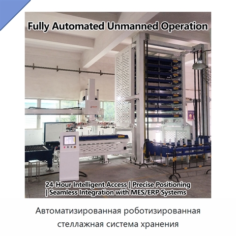 Автоматизированная роботизированная стеллажная система хранения