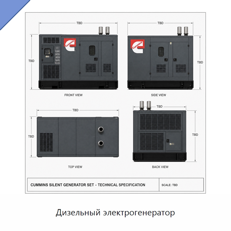 Дизельный электрогенератор — Генерация электроэнергии