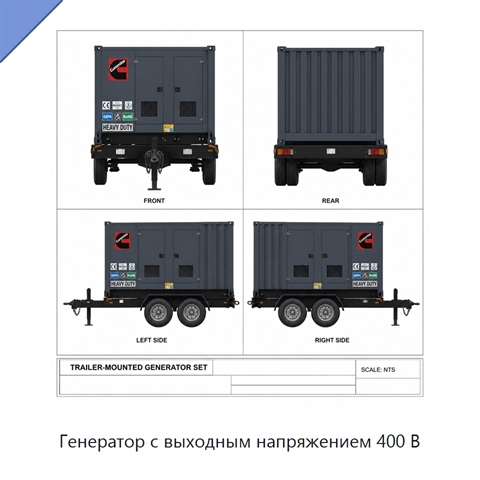 Генератор с выходным напряжением 400 В
