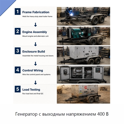 Генератор с выходным напряжением 400 В