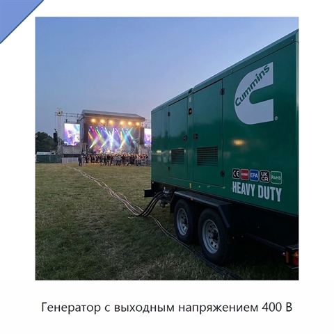 Генератор с выходным напряжением 400 В