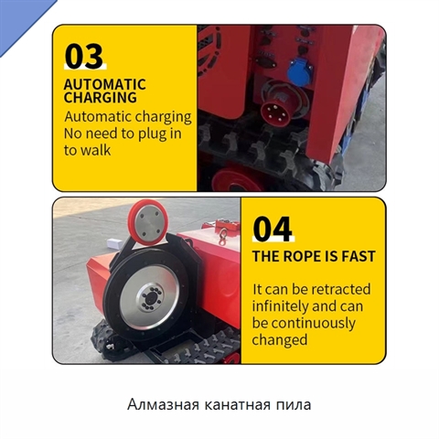 Алмазная канатная пила