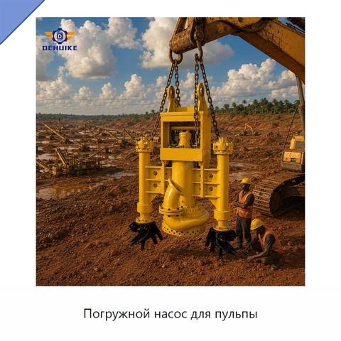Погружной насос для пульпы