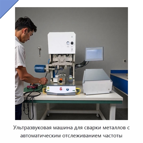 Ультразвуковая машина для сварки металлов с автоматическим отслеживанием частоты