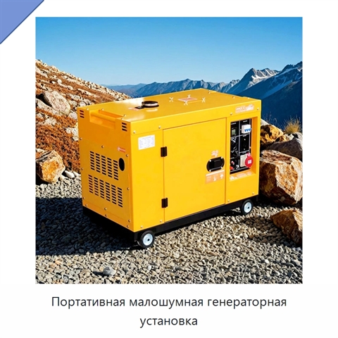 Портативная малошумная генераторная установка