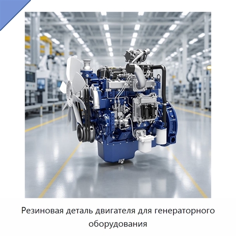 Резиновая деталь двигателя для генераторного оборудования