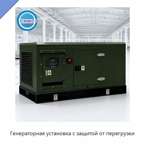 Генераторная установка с защитой от перегрузки