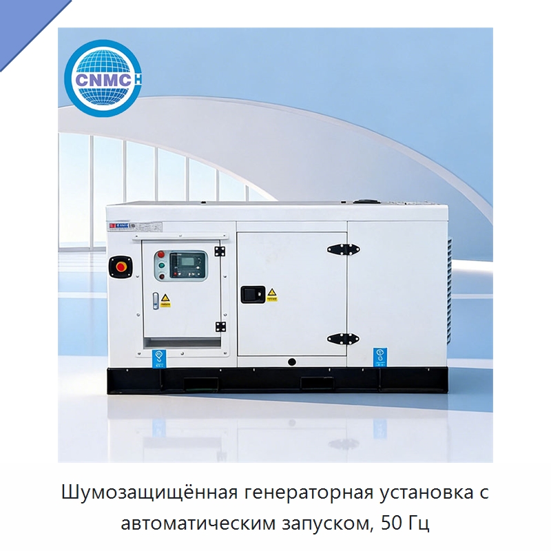Шумозащищённая генераторная установка с автоматическим запуском, 50 Гц — Дизельные генераторы