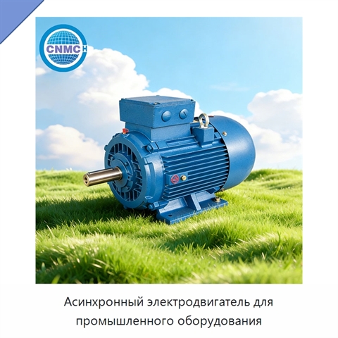 Асинхронный электродвигатель для промышленного оборудования