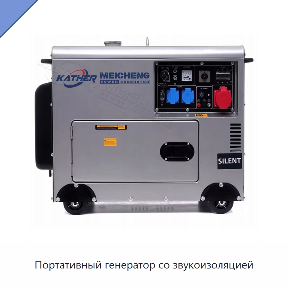 Портативный генератор со звукоизоляцией