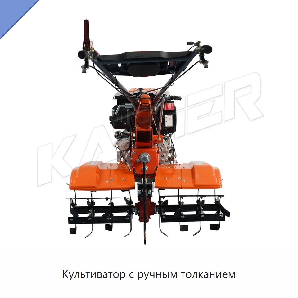 Культиватор с ручным толканием