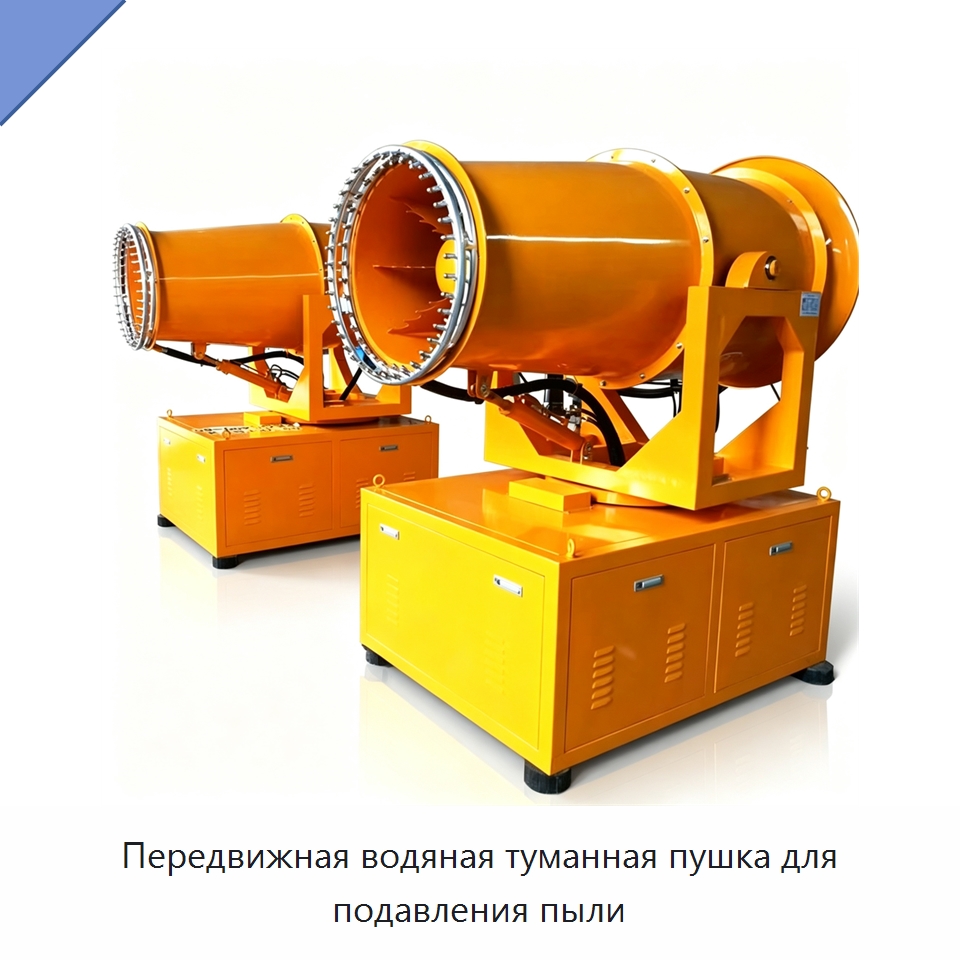 Передвижная водяная туманная пушка для подавления пыли — Туманообразующие пушки