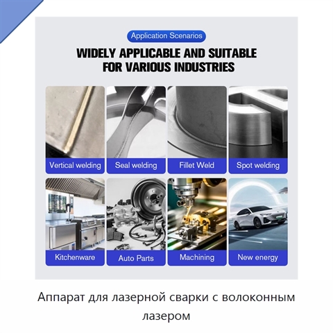 Аппарат для лазерной сварки с волоконным лазером