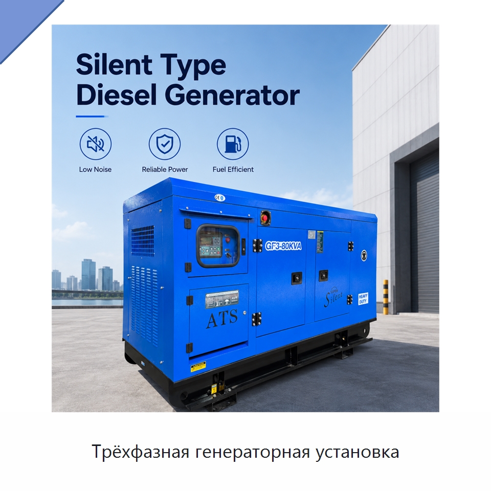 Трёхфазная генераторная установка — Дизельные генераторы