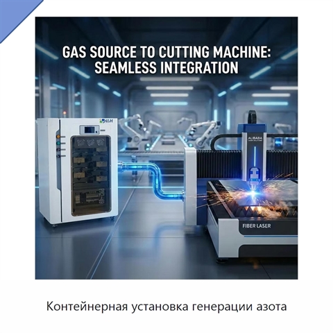 Контейнерная установка генерации азота