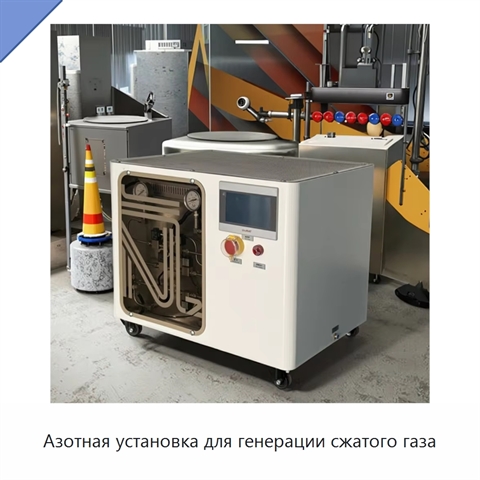 Азотная установка для генерации сжатого газа
