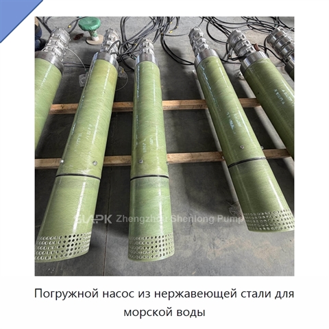 Погружной насос из нержавеющей стали для морской воды