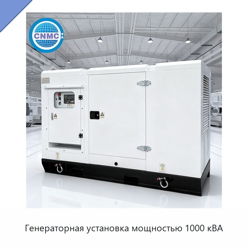 Генераторная установка мощностью 1000 кВА — Газотурбинные генераторы