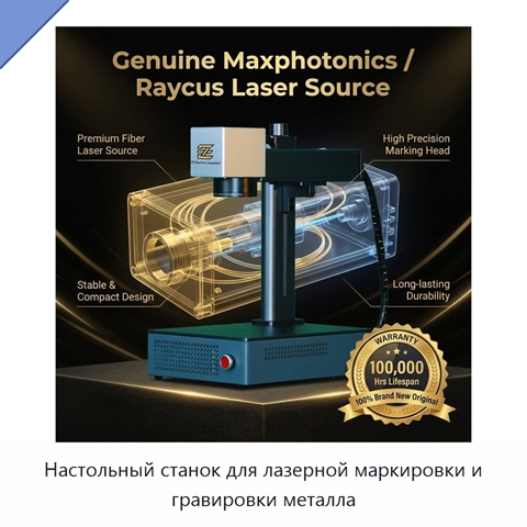 Настольный станок для лазерной маркировки и гравировки металла