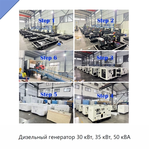 Дизельный генератор 30 кВт, 35 кВт, 50 кВА