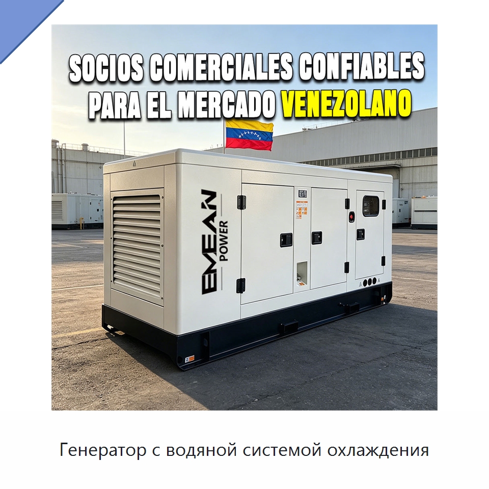 Генератор с водяной системой охлаждения — Дизельные генераторы