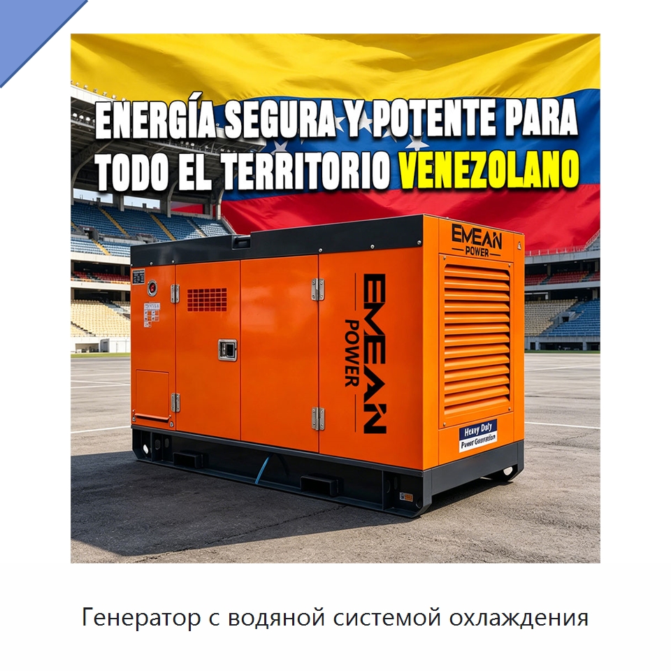 Генератор с водяной системой охлаждения — Дизельные генераторы