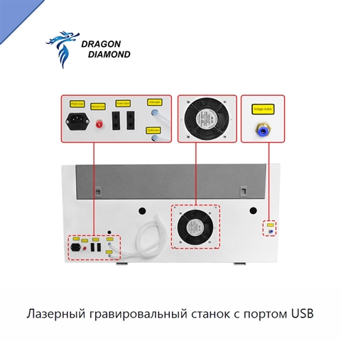 Лазерный гравировальный станок с портом USB
