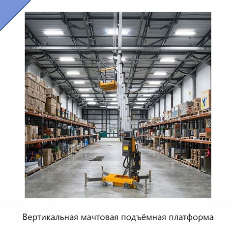 Вертикальная мачтовая подъёмная платформа