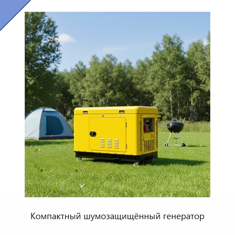 Компактный шумозащищённый генератор