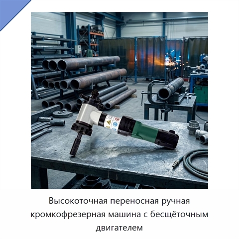 Высокоточная переносная ручная кромкофрезерная машина с бесщёточным двигателем