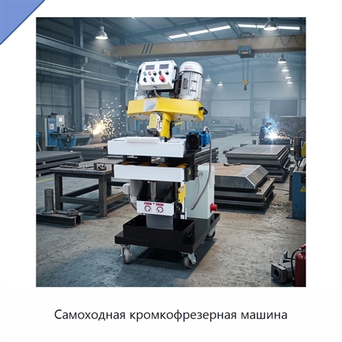 Самоходная кромкофрезерная машина