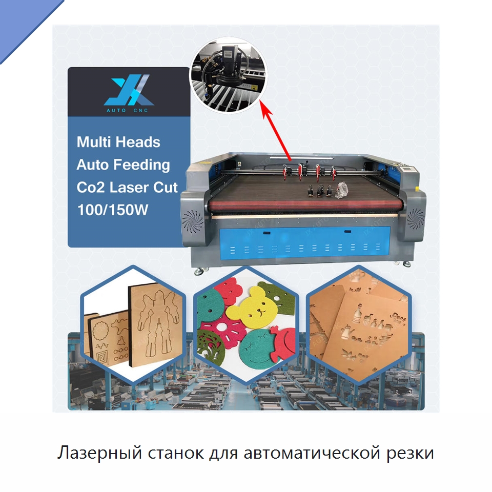 Лазерный станок для автоматической резки — Станки лазерной резки