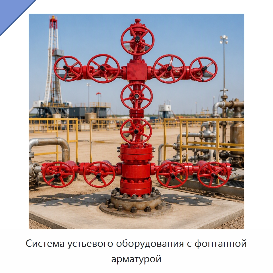 Система устьевого оборудования с фонтанной арматурой — Горнодобывающее оборудование