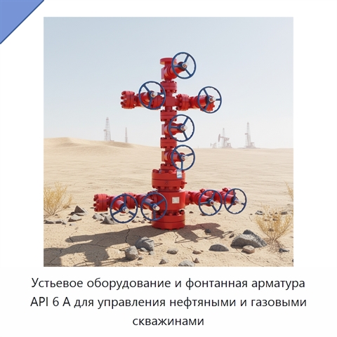 Устьевое оборудование и фонтанная арматура API 6 А для управления нефтяными и газовыми скважинами