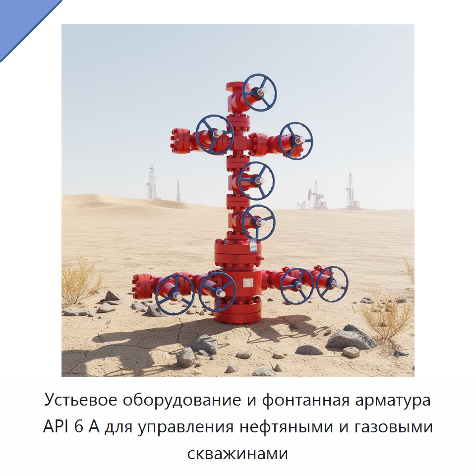 Устьевое оборудование и фонтанная арматура API 6 А для управления нефтяными и газовыми скважинами — Нефтепромысловое оборудование